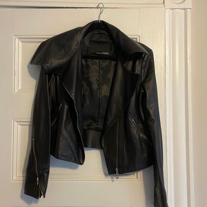 Gianfranco Ferre Italian leather jacket